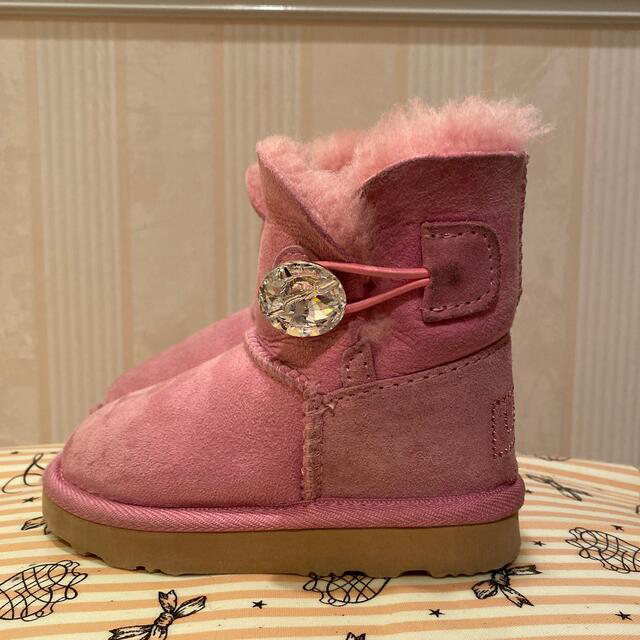 専用♡UGG アグ　オーストラリア　キッズ　ムートンブーツ　スワロフスキー