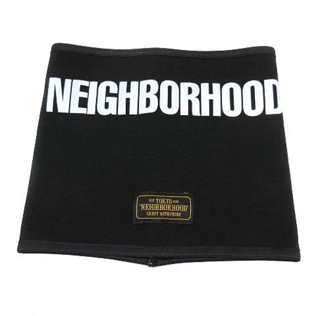 NEIGHBORHOOD(ネイバーフッド)のネイバーフッド ネックウォーマー BELT DRIVE / AN-CAP 黒 F メンズのファッション小物(マフラー)の商品写真