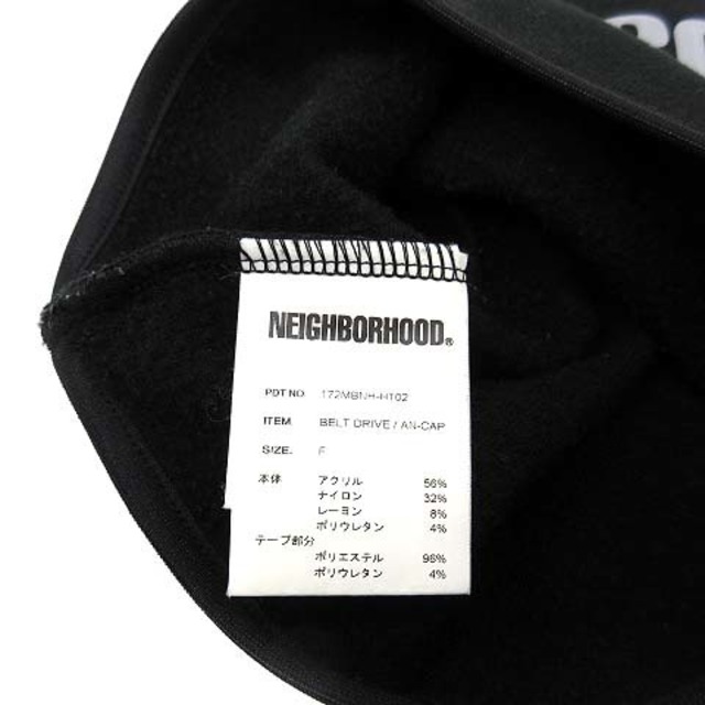 NEIGHBORHOOD(ネイバーフッド)のネイバーフッド ネックウォーマー BELT DRIVE / AN-CAP 黒 F メンズのファッション小物(マフラー)の商品写真