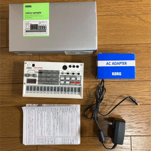 わけあり並の激安価格 Volca Sample KORG + 電源アダプター