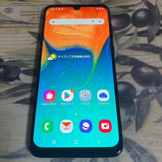 Galaxy A30 Black 64 GB SIMフリー