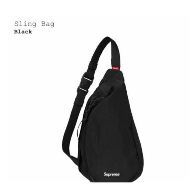 supreme sling bag 20fw