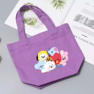 ボウダンショウネンダン(防弾少年団(BTS))の♡BT21 ミニトートバッグ ランチバッグ♡(トートバッグ)