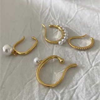 エイミーイストワール(eimy istoire)のPearl earcuff 4set No.404(イヤーカフ)