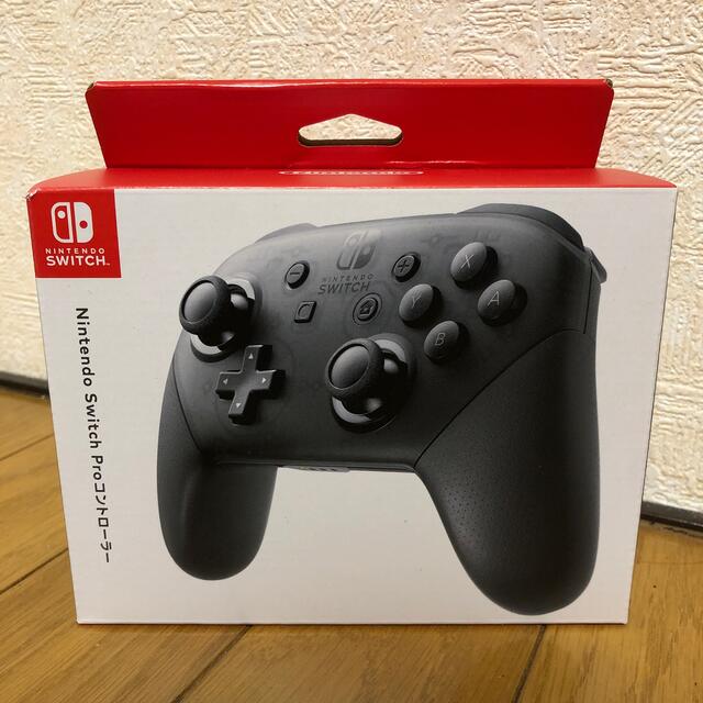 Nintendo Switch(ニンテンドースイッチ)の新品未開封　Switch proコントローラー エンタメ/ホビーのゲームソフト/ゲーム機本体(家庭用ゲーム機本体)の商品写真