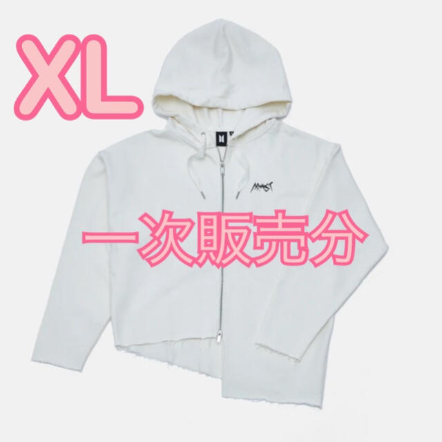 [JUNG KOOK] ARMYST ZIP-UP HOODY [WHITE]ジョングク