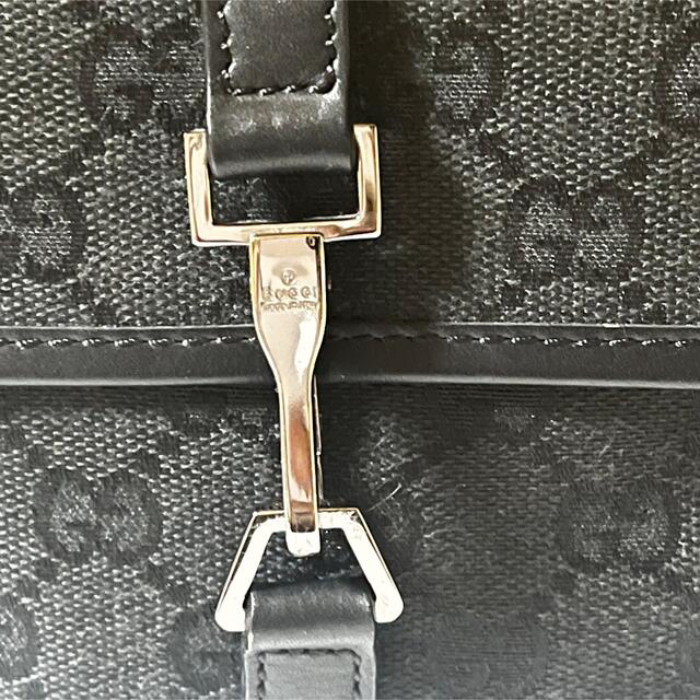 GUCCI グッチ ウエストポーチ GGキャンバス 黒 GUCCI グッチ ウエストポーチ GGキャンバス 黒
