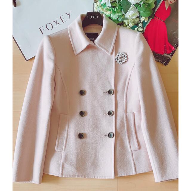 極美品！FOXEY カシミア100%端正ジャケット　38 Rene