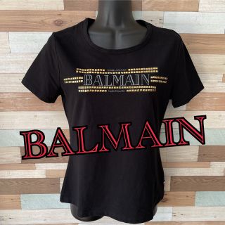 バルマン(BALMAIN)の【IVOIRE de BALMAIN】レア♪♪スタッズロゴTシャツ♪(Tシャツ(半袖/袖なし))