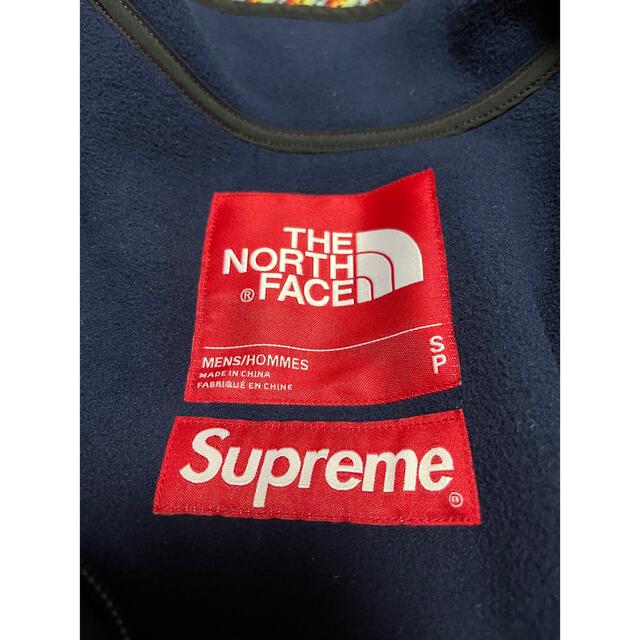 ジャケット/アウター Supreme North Face Bleached Denim Fleece