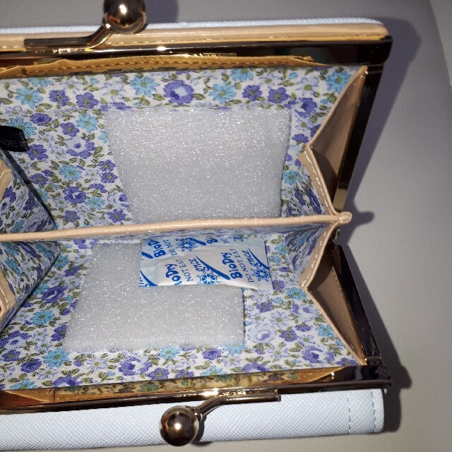 LIZ LISA(リズリサ)のリズリサ　がま口財布　サックスブルー レディースのファッション小物(財布)の商品写真
