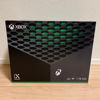 エックスボックス(Xbox)の【即日発送】新品未開封Microsoft Xbox Series X(家庭用ゲーム機本体)