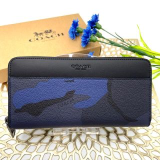 コーチ(COACH)の新品未使用⭐︎COACH コーチ 長財布　迷彩　カモフラ(長財布)