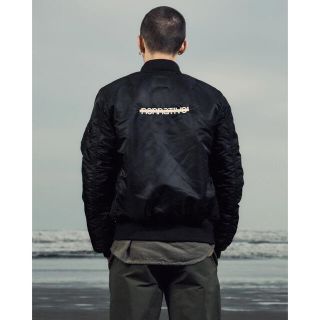 ノンネイティブ(nonnative)のnonnative KIYONAGA&CO. ALPHA MA-1 (フライトジャケット)