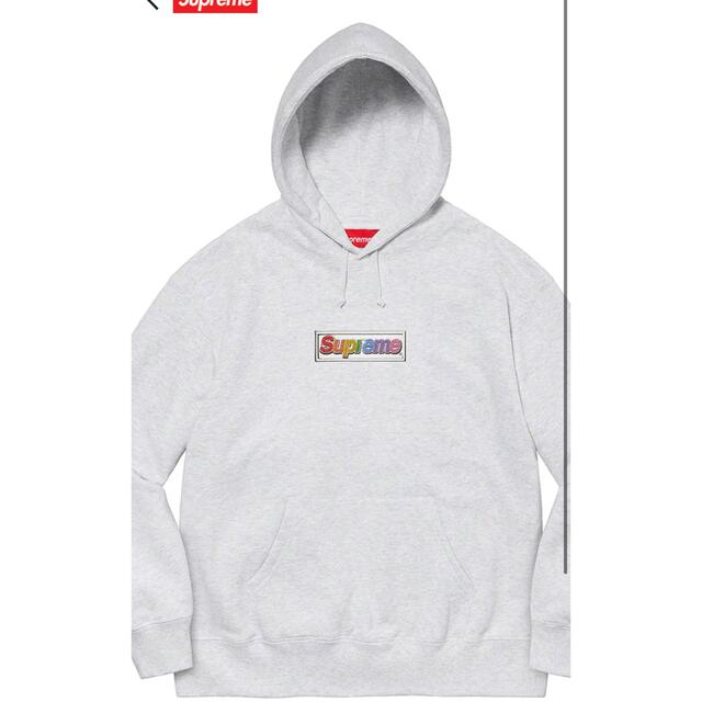 Supreme Bling Box Logo Hooded Sweatshirtメンズ