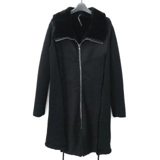 トランジット パーサッチ 16AW ニットコンビラムスキンムートンレザー