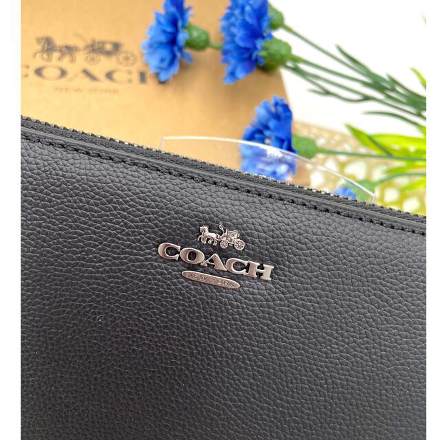 COACH(コーチ)の新品未使用⭐︎COACH コーチ 長財布 ブラック×スタッズ　人気♡ メンズのファッション小物(長財布)の商品写真