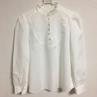 ドットアンドストライプスチャイルドウーマン(Dot&Stripes CHILDWOMAN)の【Dot&Stripes値下げしました】フリルブラウス(シャツ/ブラウス(長袖/七分))