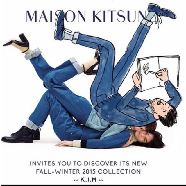 MAISON KITSUNE'(メゾンキツネ)のメゾンキツネ　 メンズのパンツ(デニム/ジーンズ)の商品写真