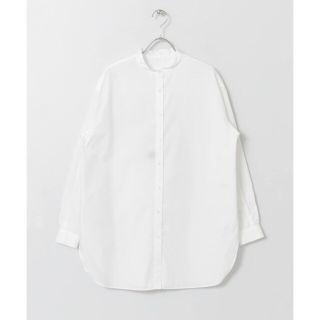 アーバンリサーチ(URBAN RESEARCH)の美品　  スタンドカラーチュニックシャツ  春夏　ビッグ　シルエット(シャツ/ブラウス(長袖/七分))