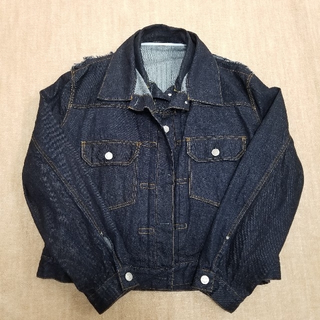 sacai(サカイ)の20SS sacai Layered Denim Jacket サイズ3 レディースのジャケット/アウター(Gジャン/デニムジャケット)の商品写真