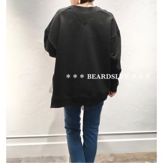 22000円 新品 BEARDSLEY ビアズリー 裏毛プルオーバー カットソー