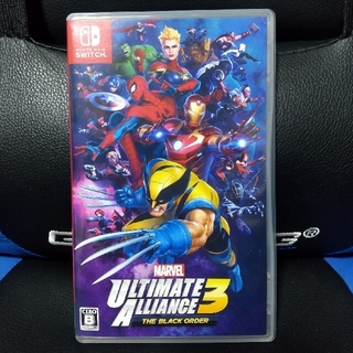 ニンテンドースイッチ(Nintendo Switch)のMARVEL ULTIMATE ALLIANCE 3　「中古」(家庭用ゲームソフト)