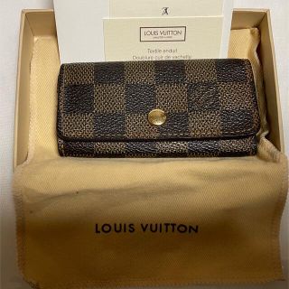 ルイヴィトン(LOUIS VUITTON)のルイヴィトン ダミエ キーケース(キーケース)