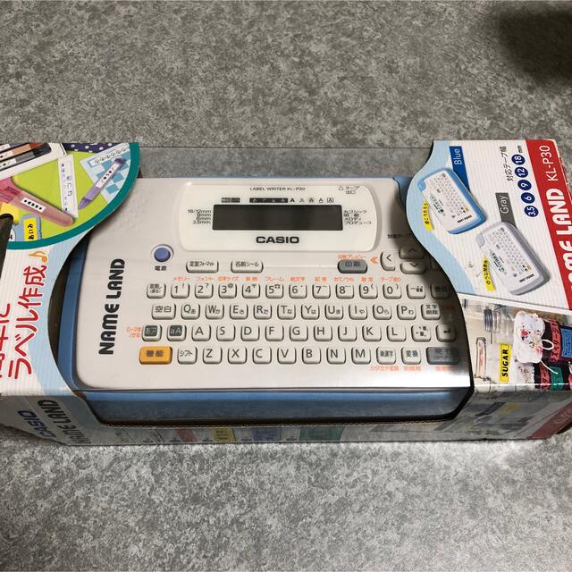 CASIO(カシオ)のCASIO ネームランド KL-P30BU インテリア/住まい/日用品のオフィス用品(OA機器)の商品写真