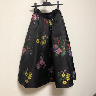 アーデム(Erdem)のERDEM×H&M アーデム フレアロングスカート　36(ひざ丈スカート)