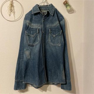 ジースター(G-STAR RAW)のG-STAR RAW ユーズド加工デニムシャツ(シャツ)