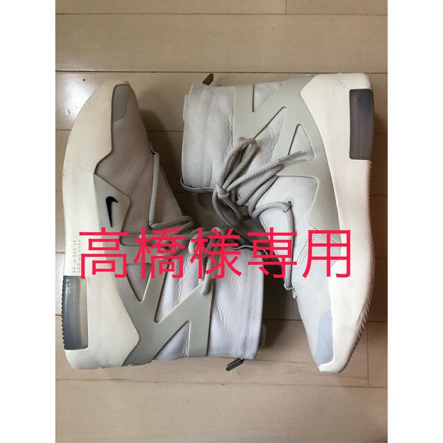 FEAR OF GOD(フィアオブゴッド)のfear of god × Nike air fear of god 1 メンズの靴/シューズ(スニーカー)の商品写真