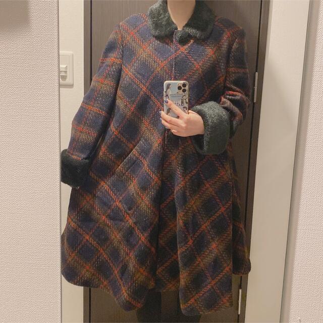 YSL ✡︎ チェックコート