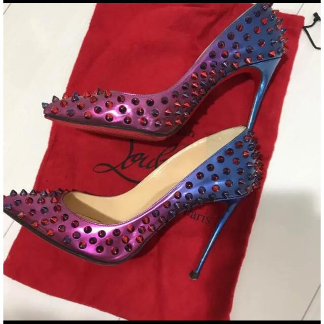 Christian Louboutin(クリスチャンルブタン)のお値下げ　クリスチャンルブタン　パンプス36ハーフ レディースの靴/シューズ(ハイヒール/パンプス)の商品写真