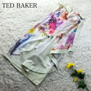 5年保証 Ted テッドベイカー 中古 2回着用 グレー 花柄 ミニワンピース Baker ミニワンピース Hlt No 5年保証 Ted テッドベイカー 中古 2回着用 グレー 花柄 ミニワンピース Baker ミニワンピース Hlt No