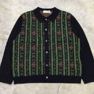 アレッジ(ALLEGE)のTTT MSW | Flower Jacquard knit cardigan(カーディガン)