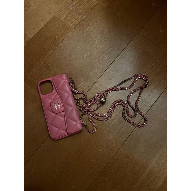 CHANEL シャネル iPhone ケース ピンク レア - iPhoneケース