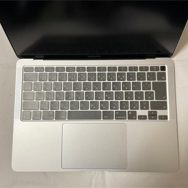 Mac (Apple)(マック)のM1 MacBook Air 13インチ シルバー メモリ16GB スマホ/家電/カメラのPC/タブレット(ノートPC)の商品写真
