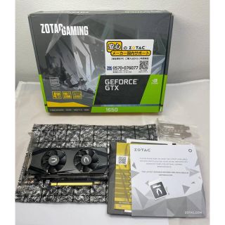 クーポン24日迄ZOTAC GeForce GTX 1650 LP GDDR6(デスクトップ型PC)