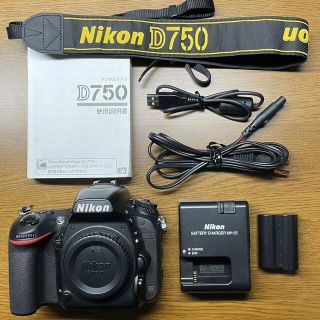 Nikon - 【最終値下げ】【美品】 Nikon d750 ボディ フルサイズ 一眼