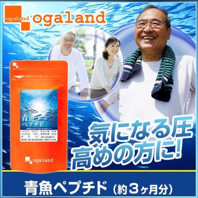 気になる圧高めの方に イワシ100％DHA EPA 青魚ペプチド 3ヶ月分 食品/飲料/酒の健康食品(その他)の商品写真