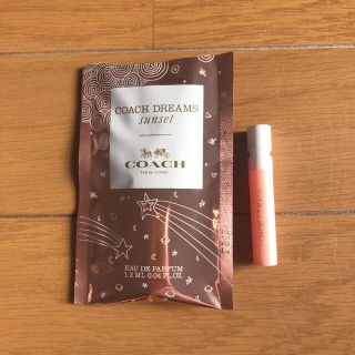 コーチ(COACH)の【りんご様専用】コーチ　ドリームスサンセットオードパルファム　1.2ml(香水(女性用))