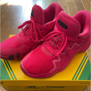 アディダス(adidas)のアディダス　D.O.N. Issue#2 Crayola ピンク　27.0cm(バスケットボール)