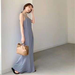 トゥデイフル(TODAYFUL)のlouren satin camisole onepiece(ロングワンピース/マキシワンピース)