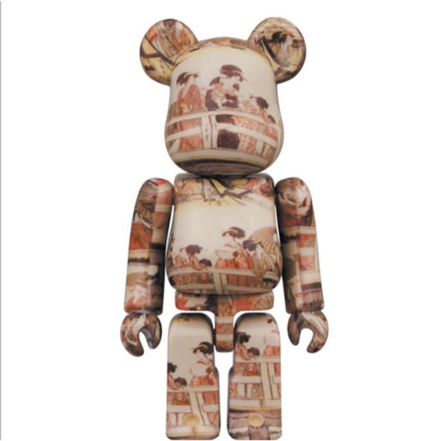 BE@RBRICK 喜多川歌麿「両国橋の上下」 100% & 400%-