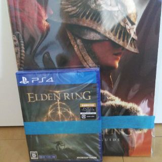 プレイステーション4(PlayStation4)の新品未開封☆ELDEN RING PS4 初回封入､予約特典付き(家庭用ゲームソフト)