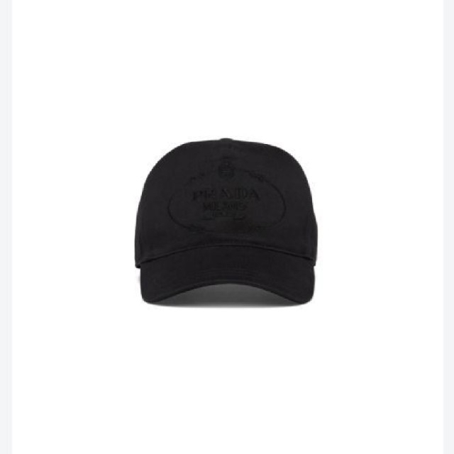 正規品 PRADA プラダ ロゴ ベースボールキャップ ブラック ナイロン 正規品 PRADA プラダ ロゴ ベースボールキャップ ブラック ナイロン