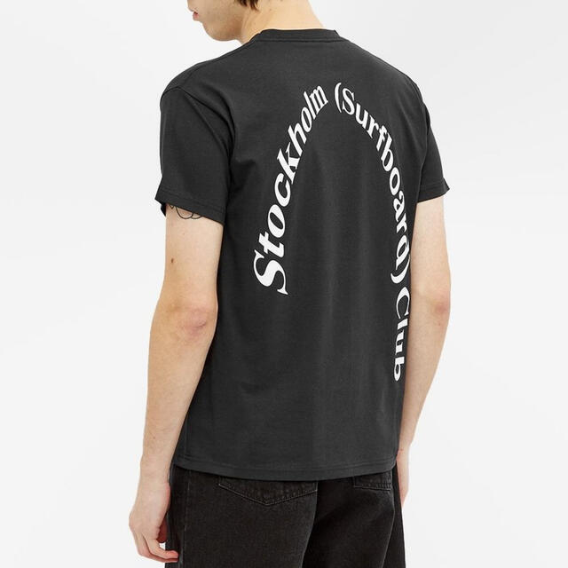 Stockholm surfboad club ロゴ Tシャツ Tシャツ/カットソー(半袖/袖なし)