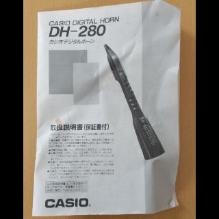 CASIO - CASIO デジタルホーン DH-280 別売ROMパック付の通販