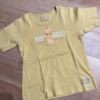 ピンクハウス(PINK HOUSE)のピンクハウス　キューピー　Tシャツ　イエロー　直しあり(Tシャツ(半袖/袖なし))